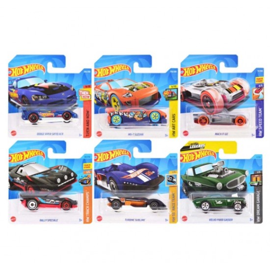 Hotwheels Tekli Araba Farklı Orjinal Lisanslı Farklı - 1 adet