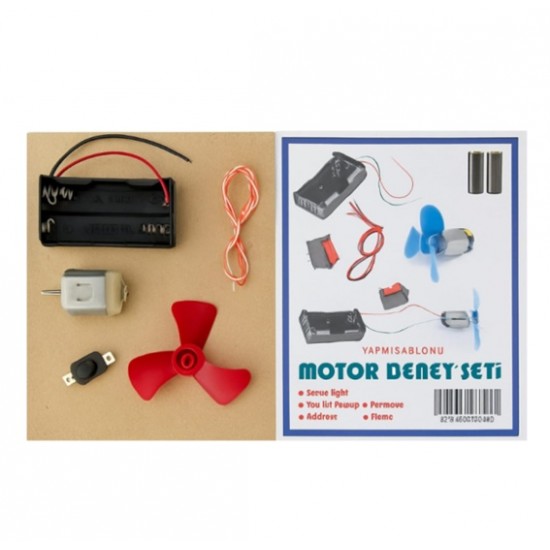 Motor Deney Seti - 4 adet