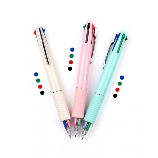 Maxx 4+1 Tükenmez Kalem Mx-4100 Karışık renk  - 3 adet