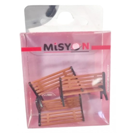 Misyon Maket Dekoratif Mini Bank 3Lü
