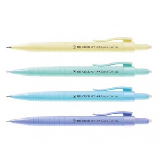 Faber Castell Tri Click Soft Versatil 0,7 Uçlu kalem Karışık - 2 adet