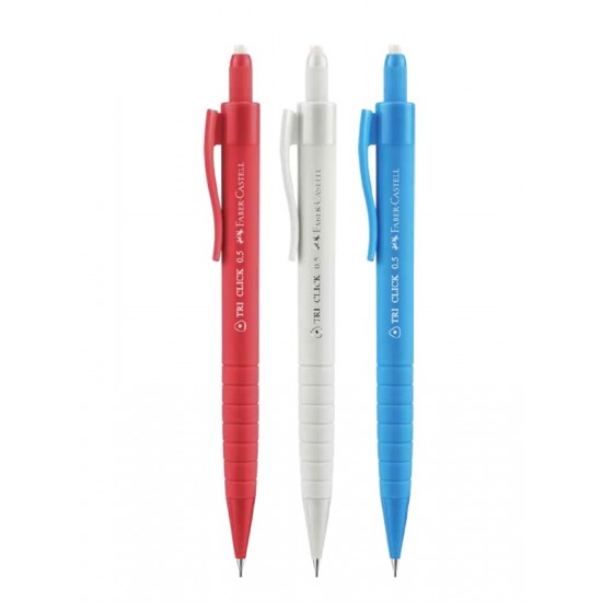 Faber Castell Tri Click Versatil 0,5 Uçlu Kalem Karışık - 3 adet