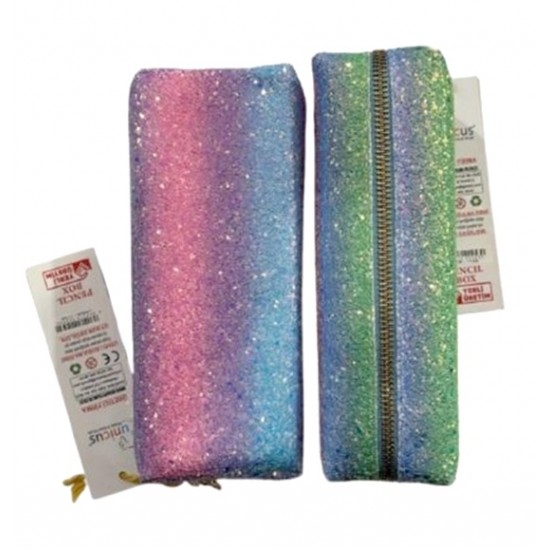 Unicus Rainbow Megashine Kum Sim Kalem Çantası Uncs-1149 Karışık - 1 adet