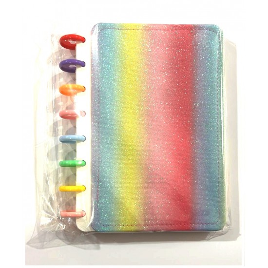 Unicus Gökkuşağı Kum Sim Akıllı Defter A5 Pul Spiralli 