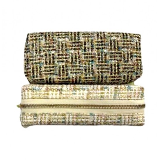 Unicus Gold Colour Kareler Kalem Çantası Uncs-1095 Karışık - 1 adet