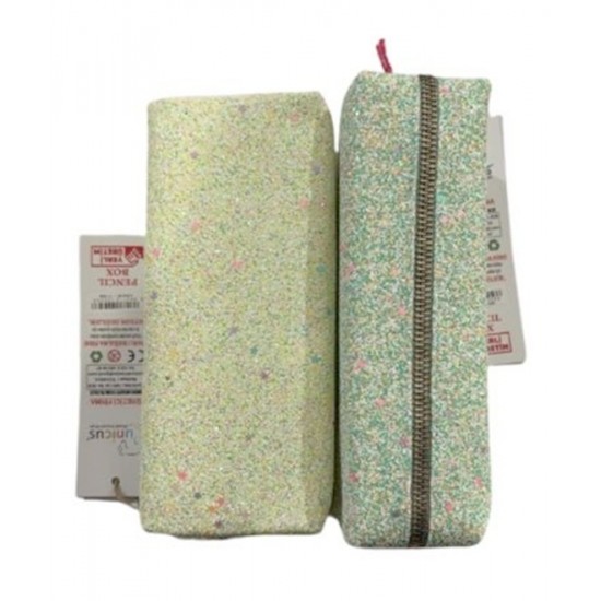 Unicus Star Cam Kırığı Kalem Çantası Uncs-1158 Karışık - 1 adet