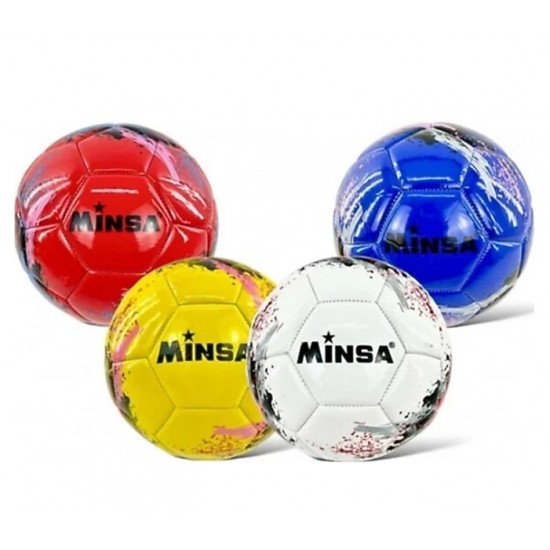 Minsa Futbol Topu Farklı Renklı Kaliteli - 1 adet