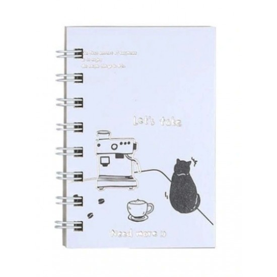 Papirüs Qıaomu Not Defteri A7 Çizgili Spiralli 80 Yaprak 86X114Mm - 2 adet