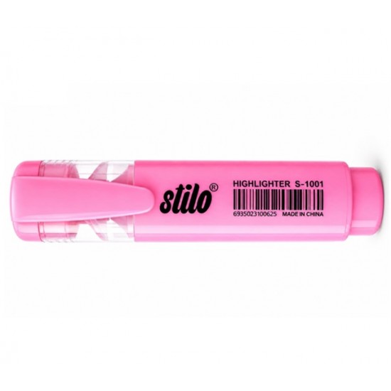 Stilo Fosforlu Kalem Pembe - 3 adet