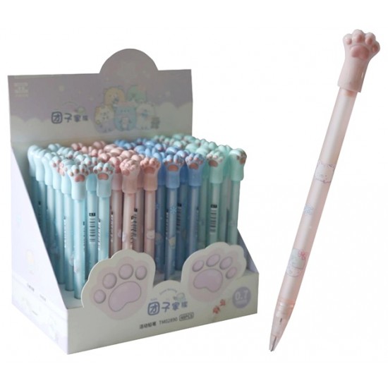 Tm Pati Başlıklı Versatil Kalem 0,7 Uçlu Basmalı Kalem Karışık - 3 adet