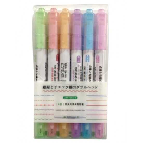 Aihai Motifli Kalem Seti 6Lı