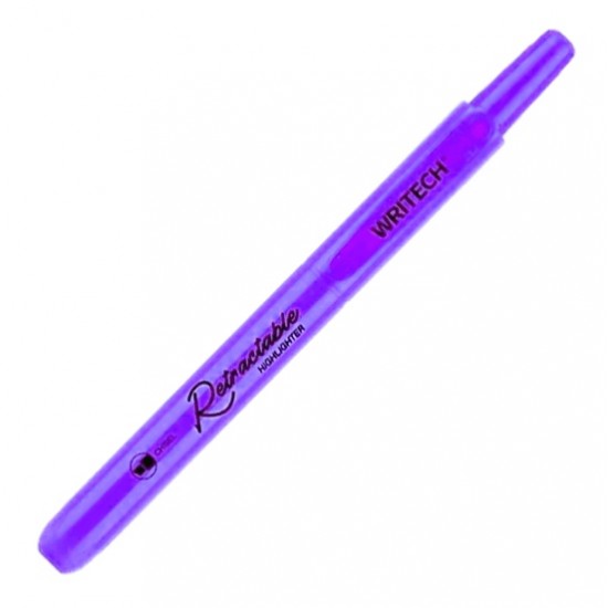 Writech Basmalı Fosforlu Kalem Mor