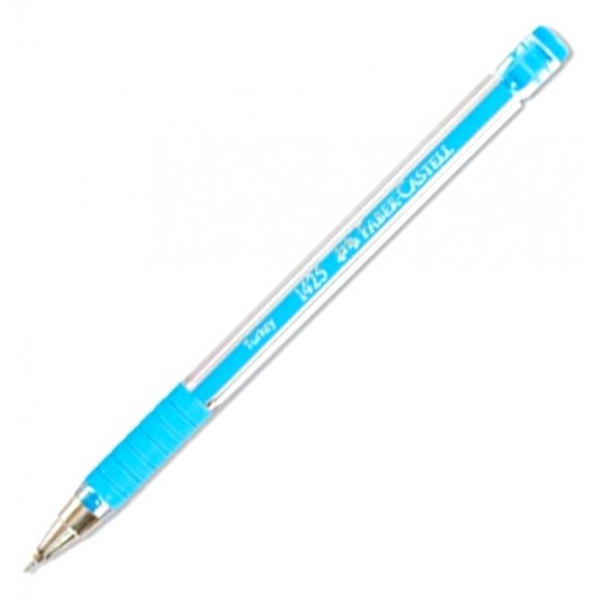 Faber Castell Tükenmez Kalem 1425 Turkuaz - 5 adet