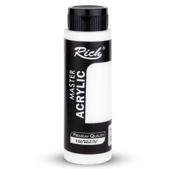 Rich Master Akrilik Boya 500 Ml Beyaz