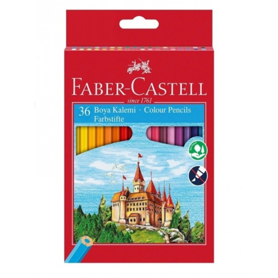 Faber Castell Kuru Boya Kalemi 36Lı