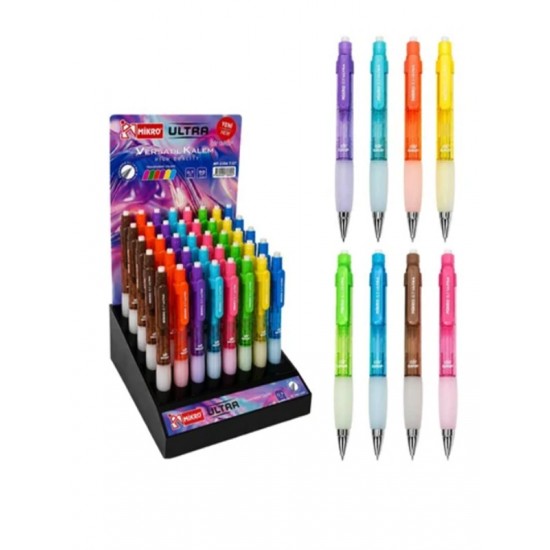 Mikro Ultra Air Grip Versatil Kalem 0,7 Uçlu Renkli Karışık - 1 adet