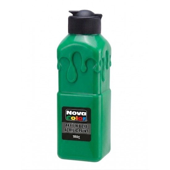 Nova Color Akrilik Boya 180Gr Yeşil - 3 adet