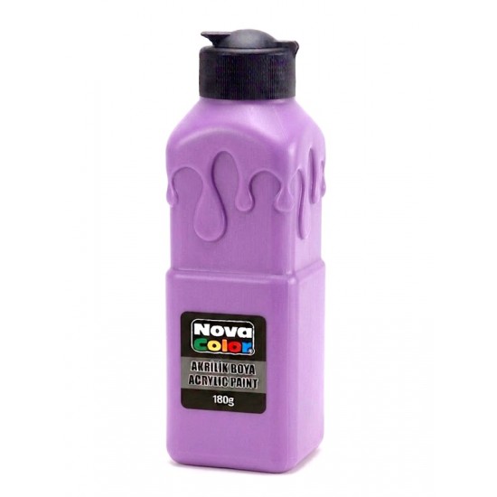 Nova Color Akrilik Boya 180Gr Lila - 3 adet