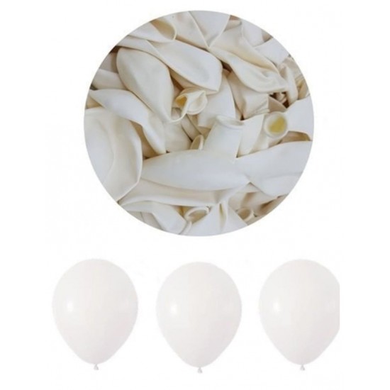 Beyaz Balon 100Lü 12" 30cm