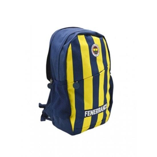 Me Çanta Fenerbahçe Çubuklu Sırt Çantası 24756 Orjinal Lisanslı