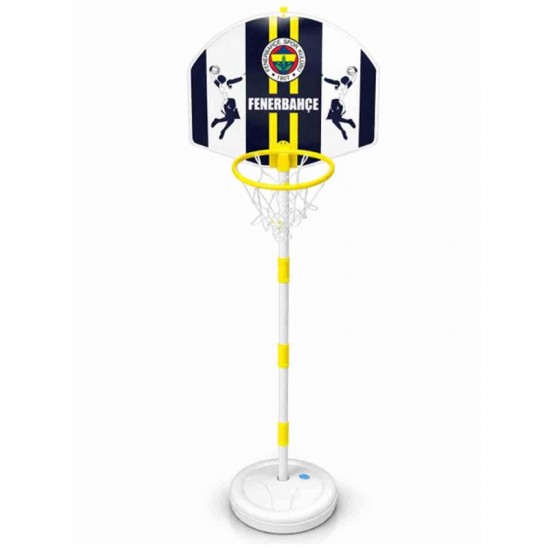 Fenerbahçe Ayaklı Basketbol Pota Seti 138 cm Ayarlanabilir Orjinal Lisanslı