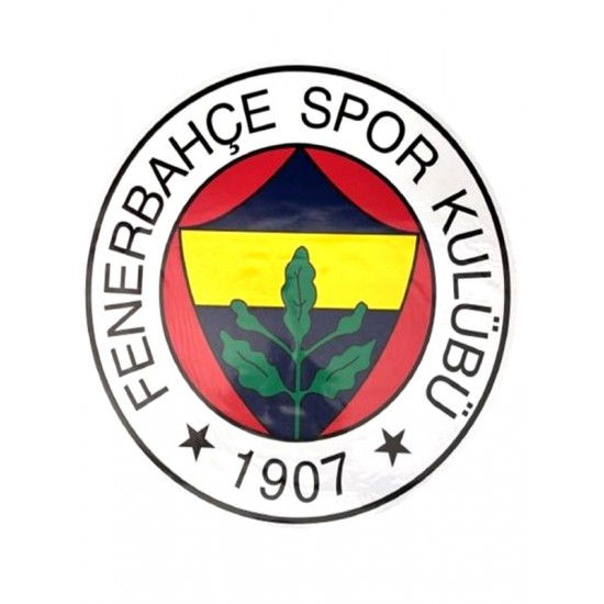 Fenerbahçe Arma Büyük Sticker 40X50Cm Orijinal Lisanslı Ürün