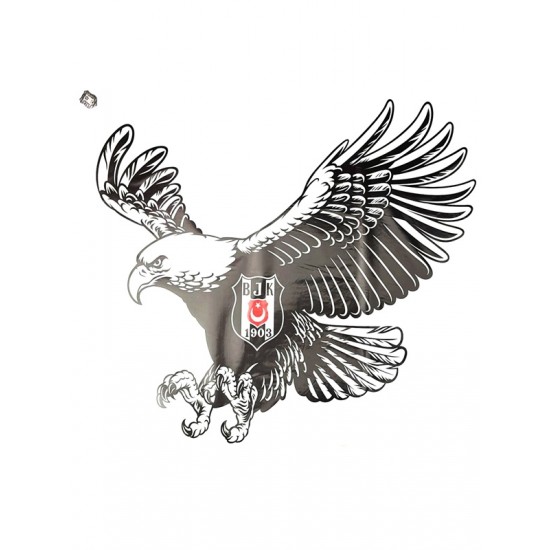 Beşiktaş Kartal-2 Büyük Sticker 40X50Cm Orijinal Lisanslı Ürün