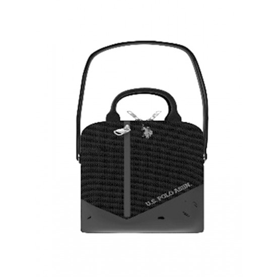 U.S.Polo Çapraz Çanta Siyah 18X23Cm Plcprayd-26062 Orjinal Lisanslı