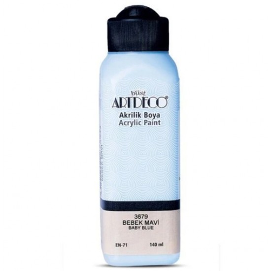 Artdeco Akrilik Boya 140 ml Bebek Mavi Artdeco Akrilik Boya 140 ml Bebek Mavi