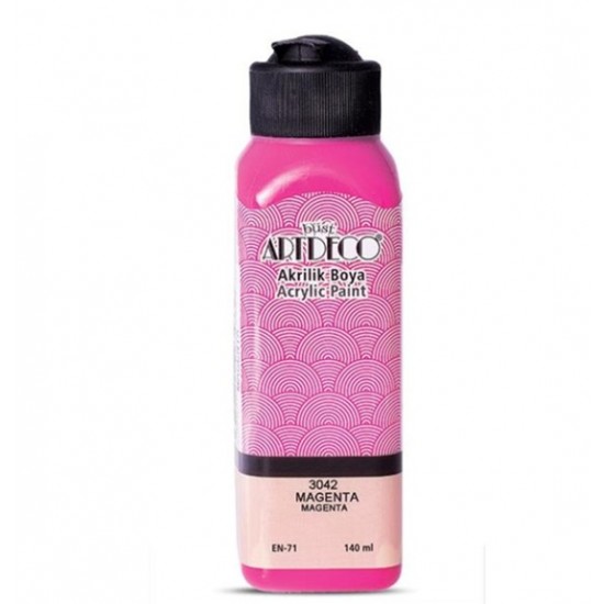 Artdeco Akrilik Boya 140 ml Magenta 2 adet