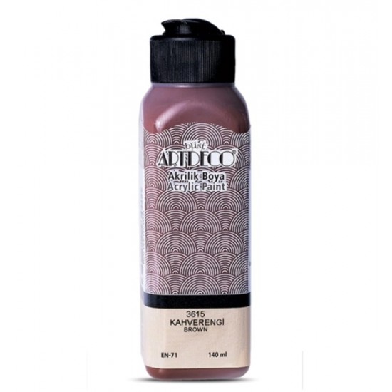 Artdeco Akrilik Boya 140 ml Kahverengi
