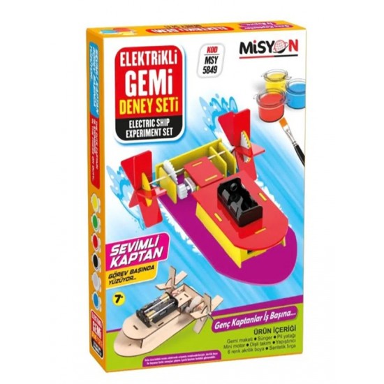 Misyon Elektrikli Gemi Deney Seti