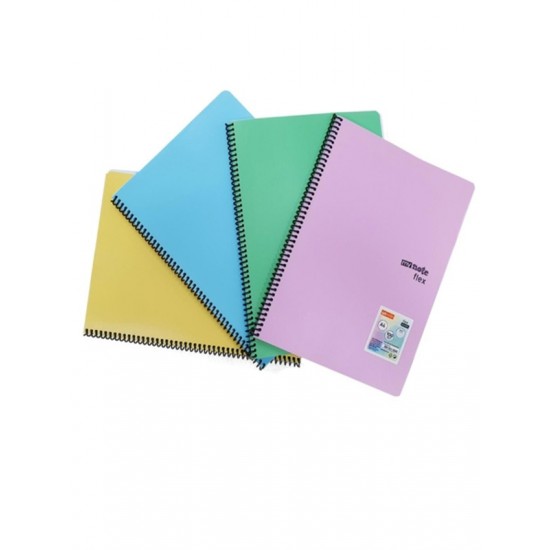 Mynote 96 Yaprak A4 Çizgili Defter Spiralli Pp Kapak - 3 adet