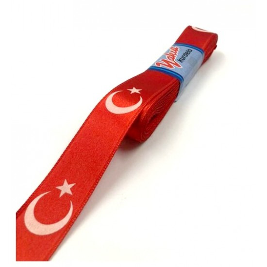 Yakut Bayrak Kurdela 3Cmx10Mt - 2 adet
