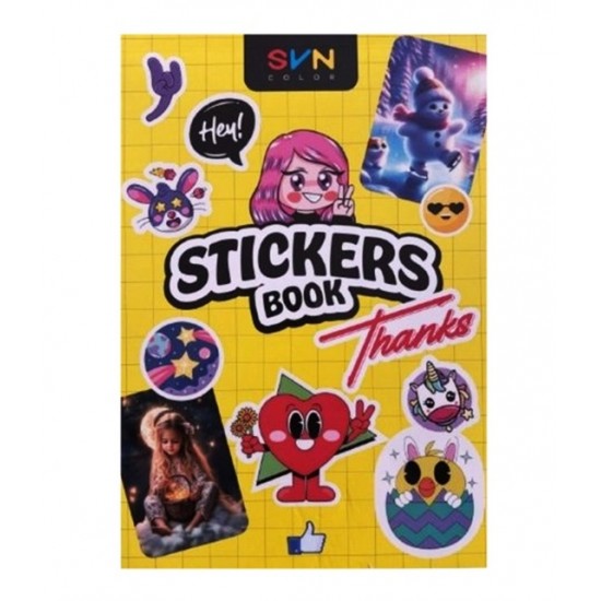 Svn Stickers Book Seri:2 Sticker Aktivite Kitabı