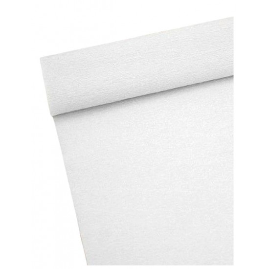 Çiçekçi Krep Kağıdı Çiçek Paketleme 180Gr 2,5m Beyaz