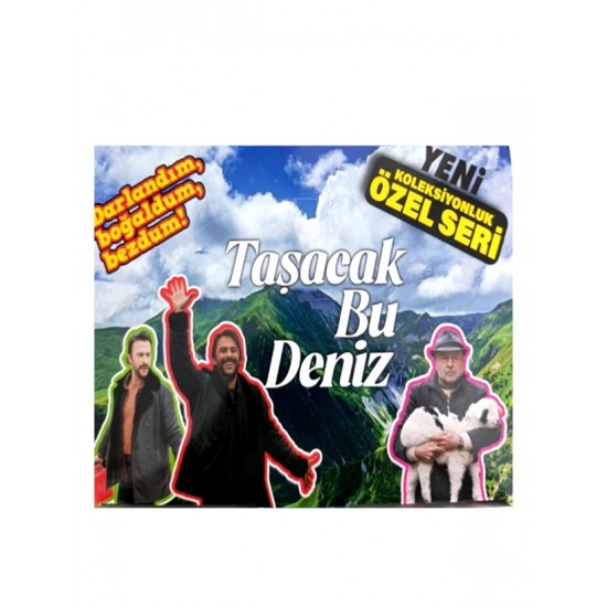 Taşacak Bu Deniz Koleksiyonluk Özel Seri Kartları - 5 paket