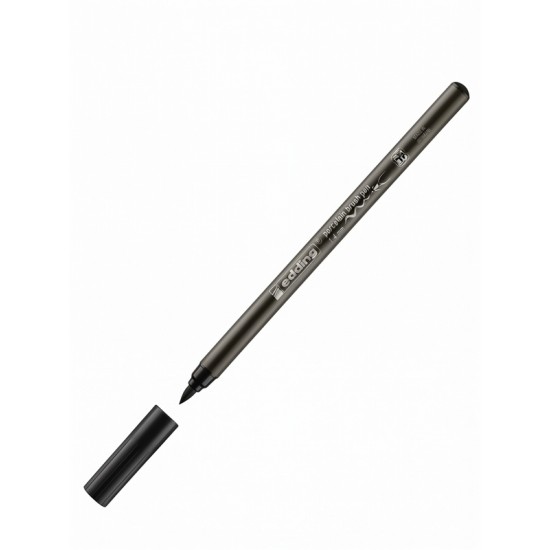 Edding Porselen Kalemi 1-4Mm Siyah - 3 adet