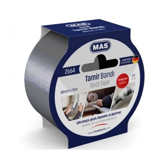 Mas Tamir Bandı 48X10mm Gri