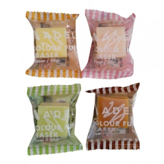 Adel Colorfun Eraser Silgi - 4 adet