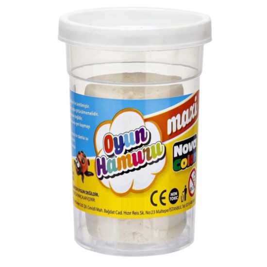 Nova Color Oyun Hamuru 100Gr Krem - 4 adet
