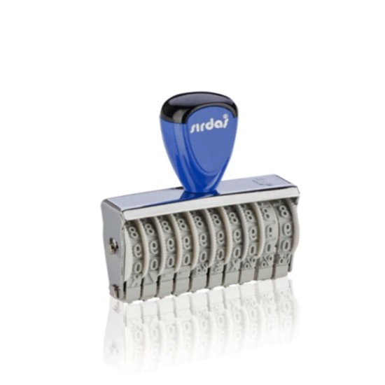 Sırdaş Elle Çevirmeli Numaratör 5mm 10 Hane 15510
