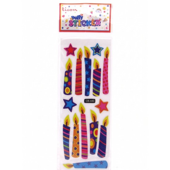 Ticon Mum Sticker - 3 adet
