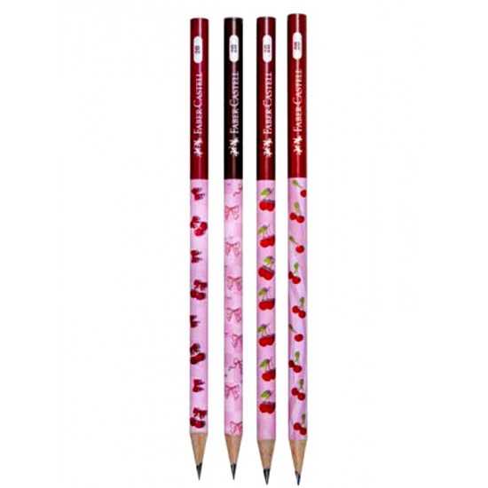 Faber Castell Cherry Kurşun Kalem 2B - 5 adet