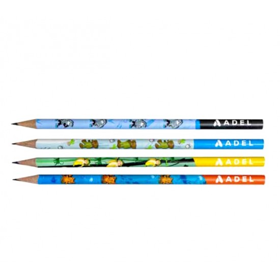 Adel Shark Kurşun Kalem - 6 adet