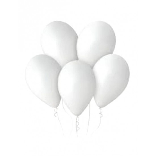 Vagon Balon 12" 30cm 100Lü Beyaz