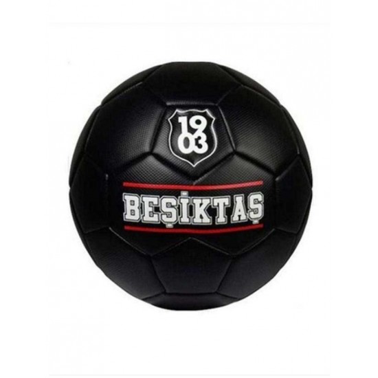 Tmn Beşiktaş Futbol Topu Lisanslı Siyah No:5 Orijinal