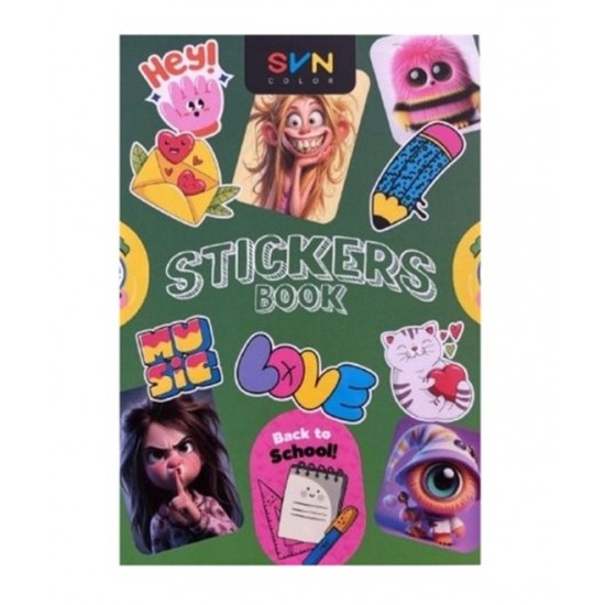 Svn Stickers Book Seri:5 Sticker Aktivite Kitabı