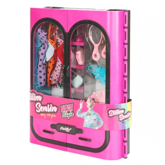 Anlily Stilim Sensin Elbise Dolabı Oyuncak Kod:2440