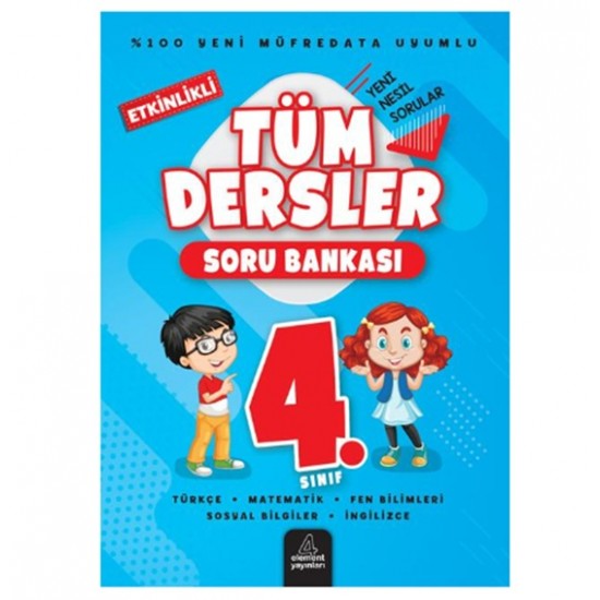 Element 4.Sınıf Tüm Dersler Soru Bankası